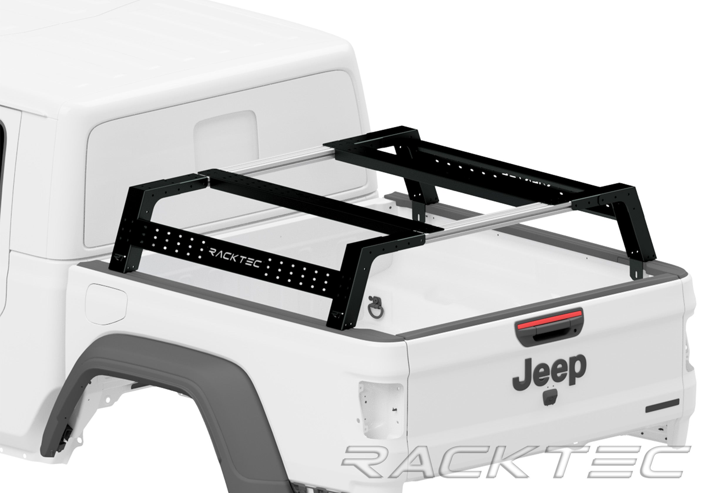 Mid Height Bed Rack System Jeep Gladiator Jt 2020 Racktec 5854